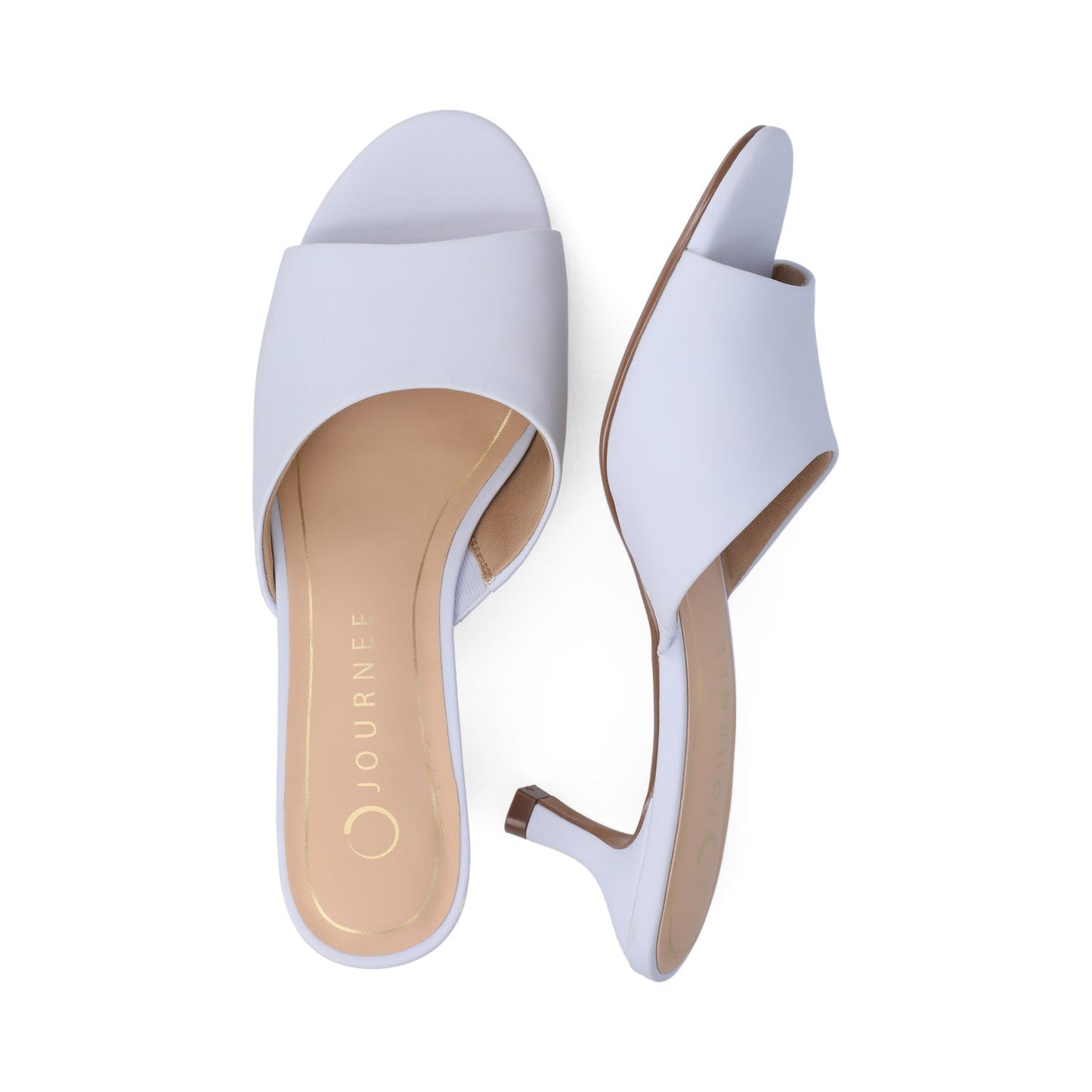 Journee JEYLAH DRESS HEELS - Light Blue PU