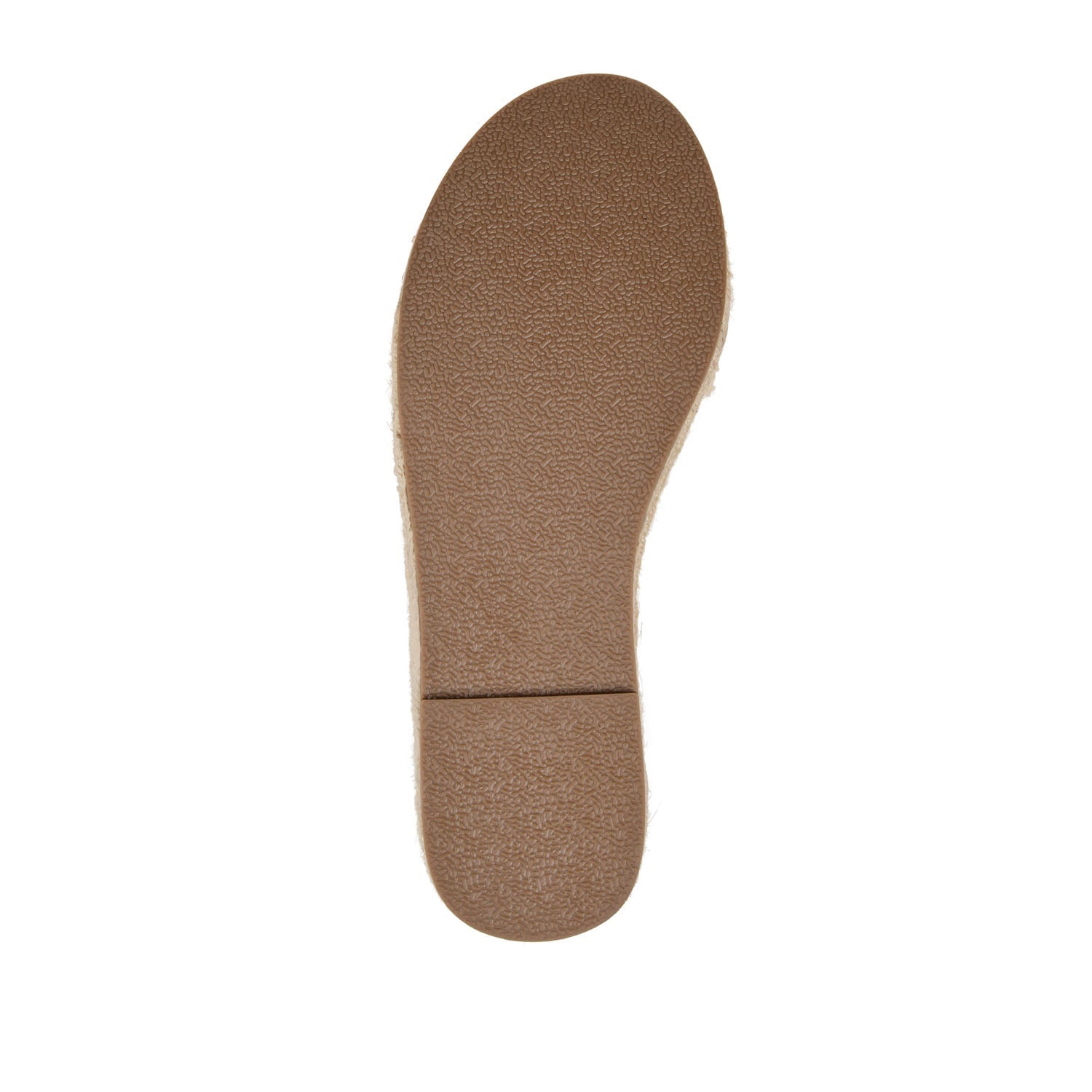Journee TRISTEEN ESPADRILLE SANDALS IN FABRIC - Tan