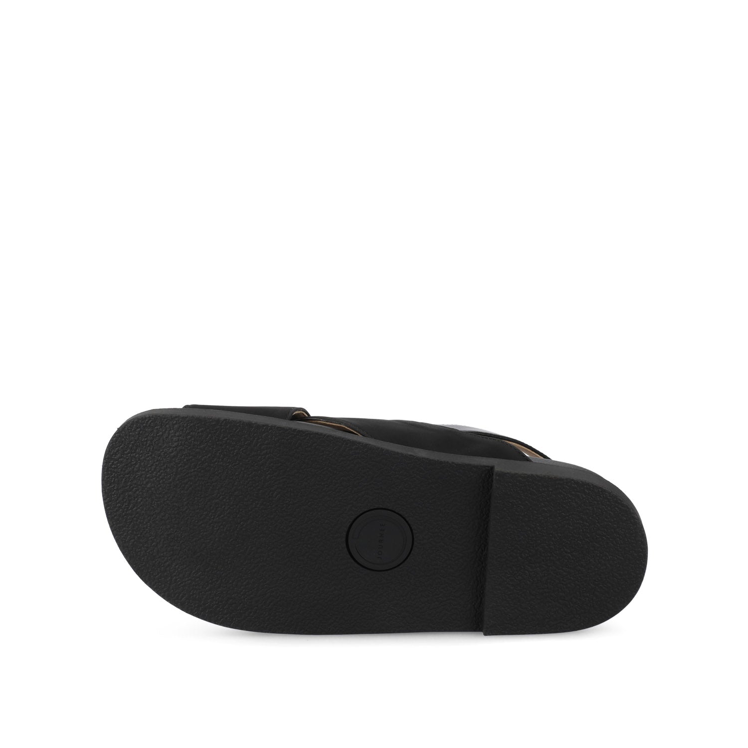 Journee MARINNA FLAT SANDALS - Black