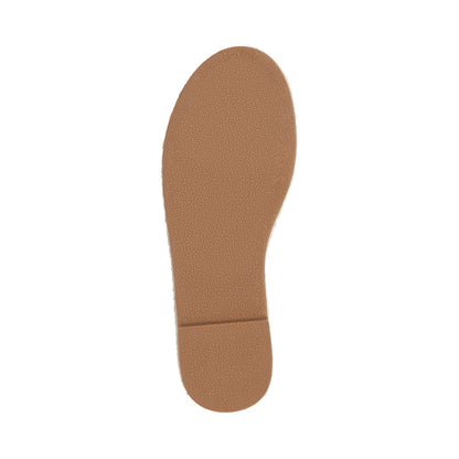 Journee LYDDIA ESPADRILLE SANDALS IN VEGAN LEATHER - Hot Pink