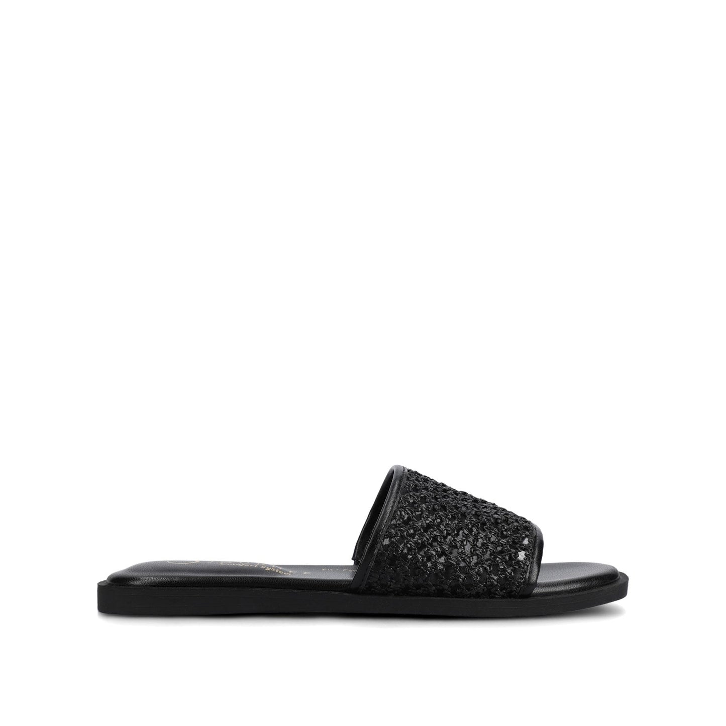 Black Open Raffia,6,Regular