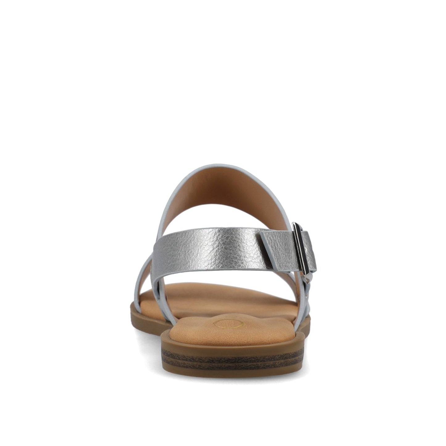 Journee LAVINE MULTI STRAP SANDALS NEW - Silver PU