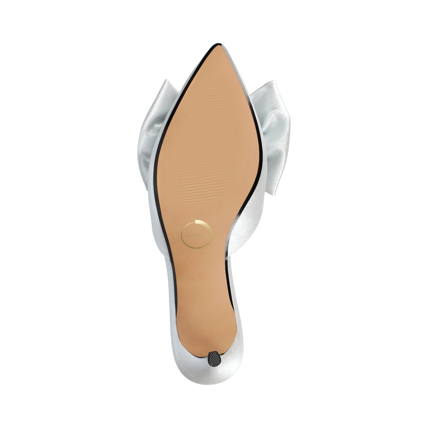 Journee TIARRA SPARKLE STILETTO HEELS - Silver Sparkle