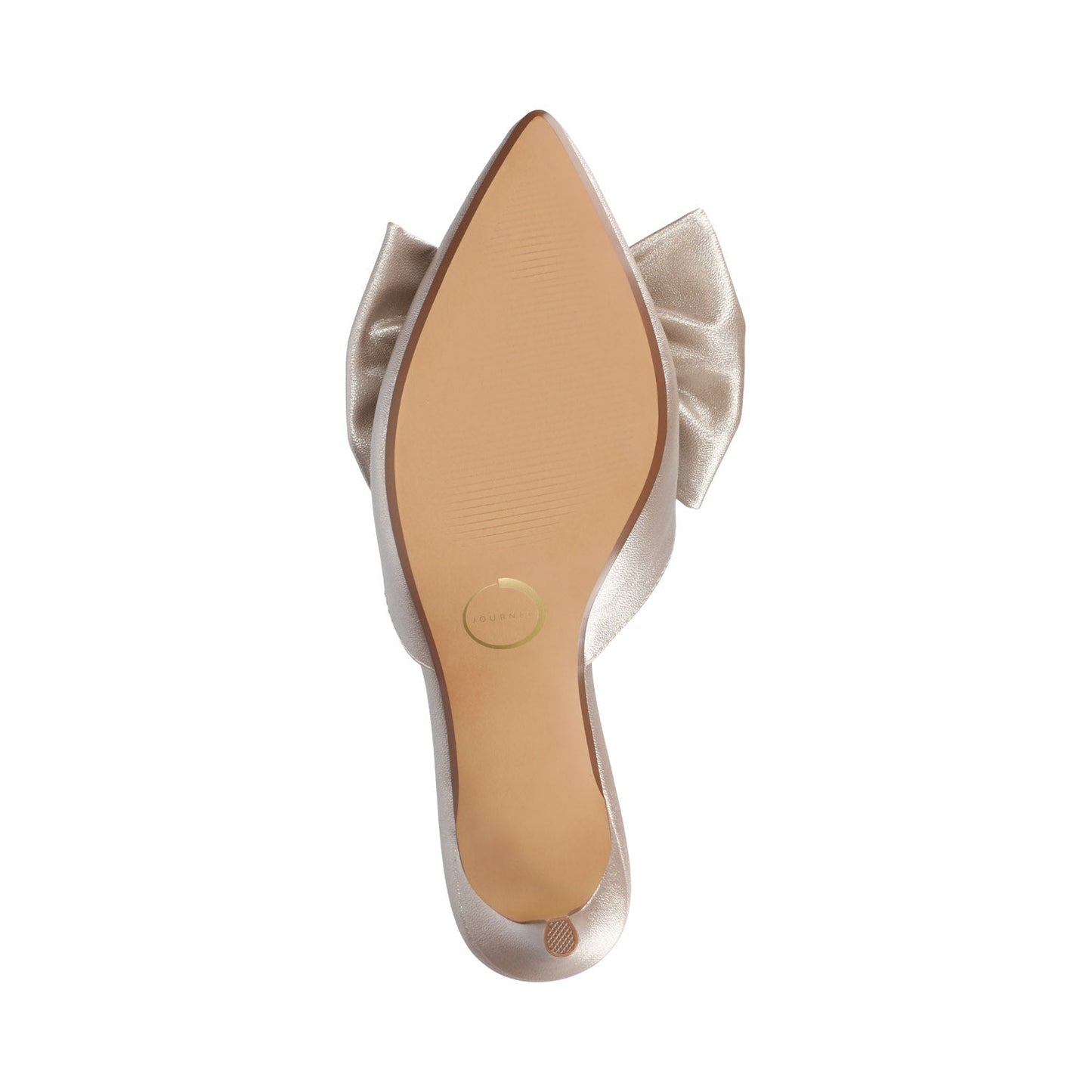Journee TIARRA SPARKLE STILETTO HEELS - Champagne Sparkle