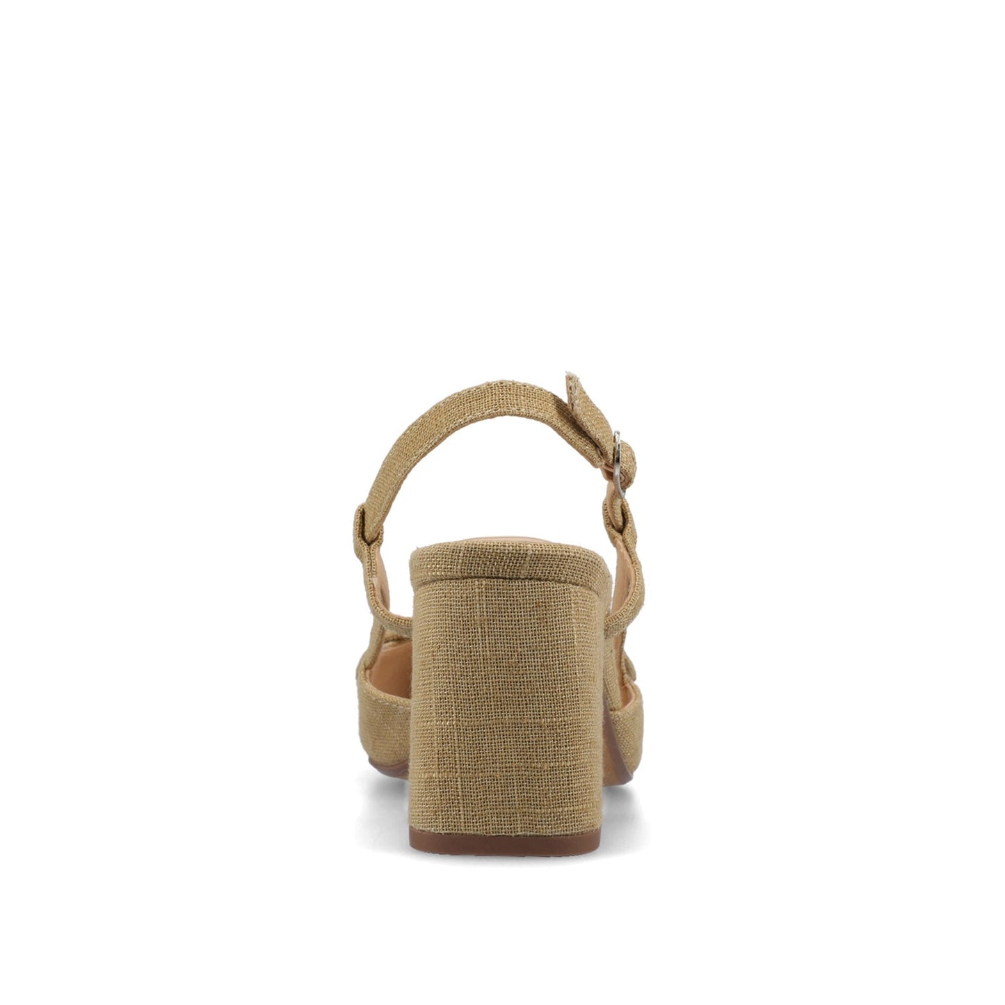 Journee TAILYNN SLINGBACK BLOCK HEELS IN STATEMENT - Wheat
