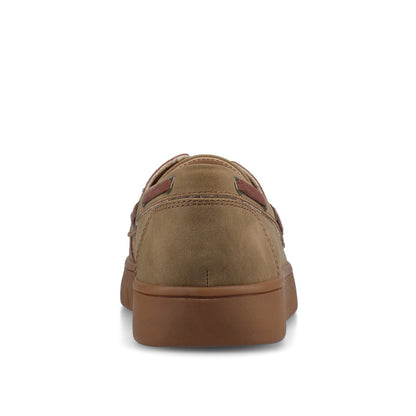 Journee MARION BOAT SHOE LOAFER - Tan