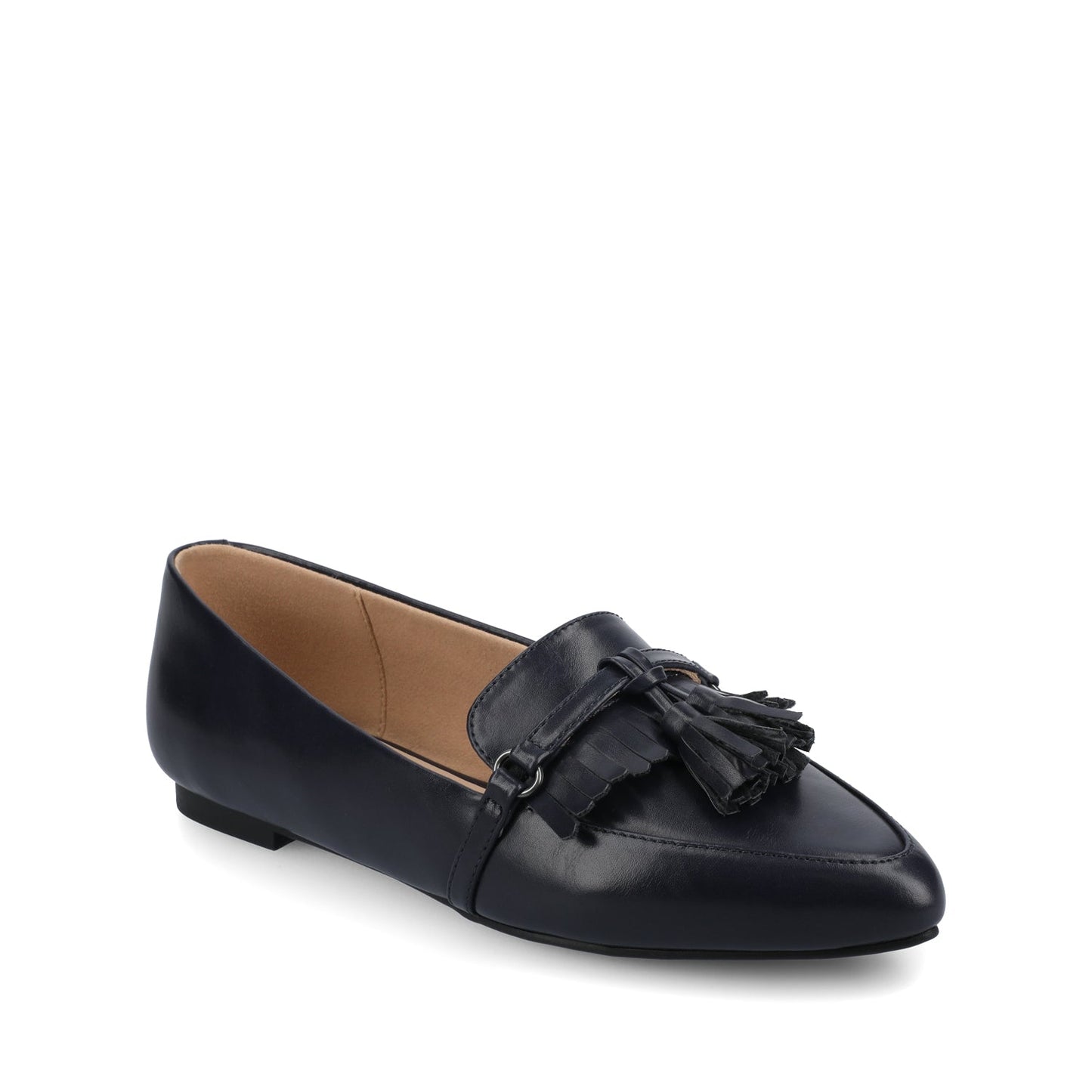 Journee JANNAH TASSEL LOAFER FLATS - Navy