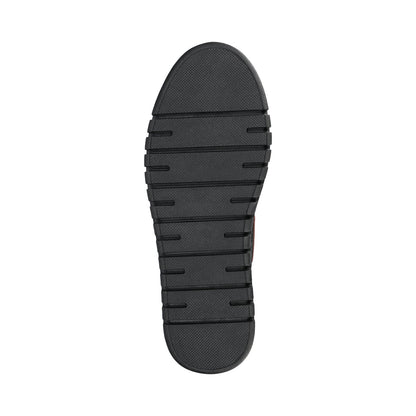Journee MARION BOAT SHOE LOAFER - Black