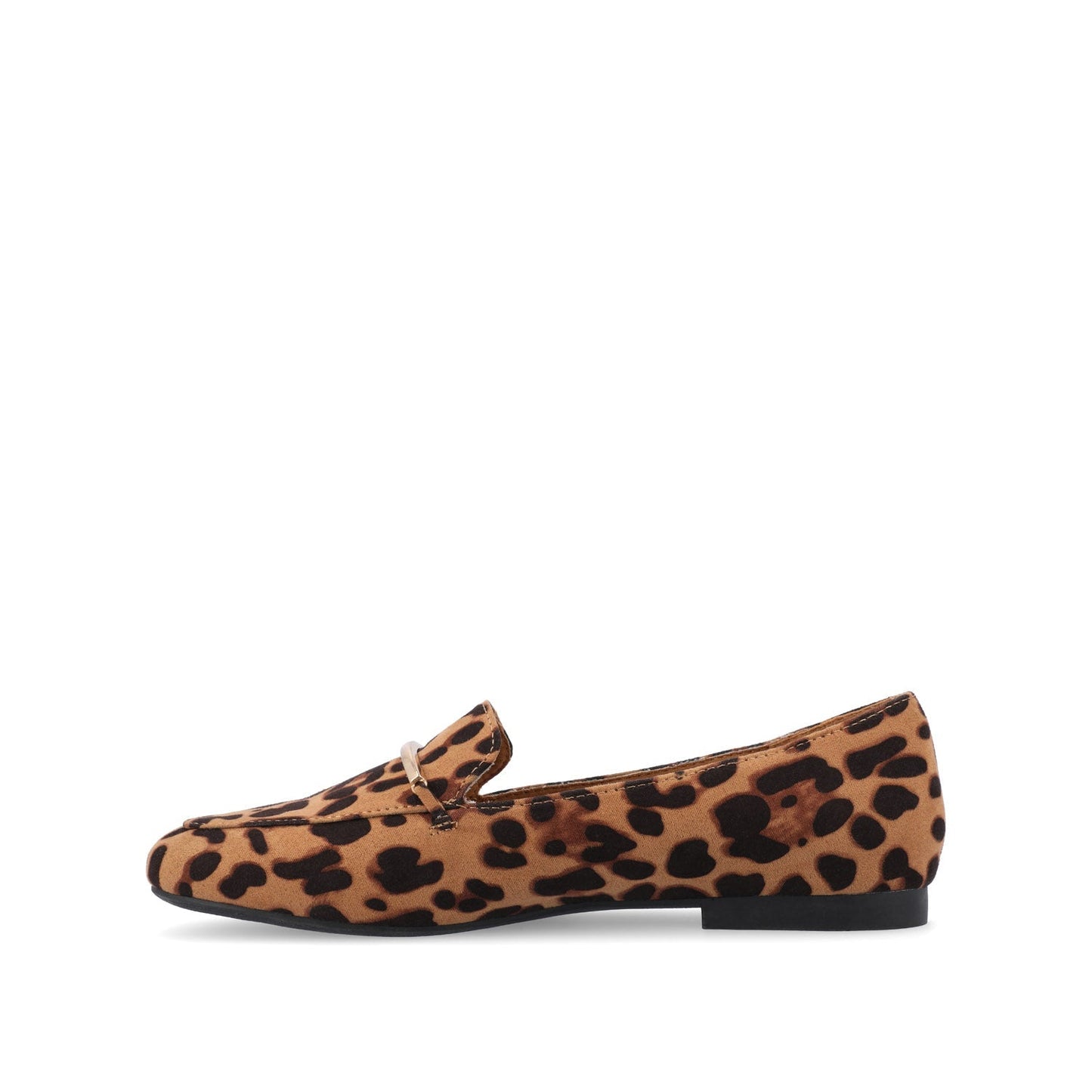 Journee WRENN LOAFER FLATS IN PRINT - Leopard Faux