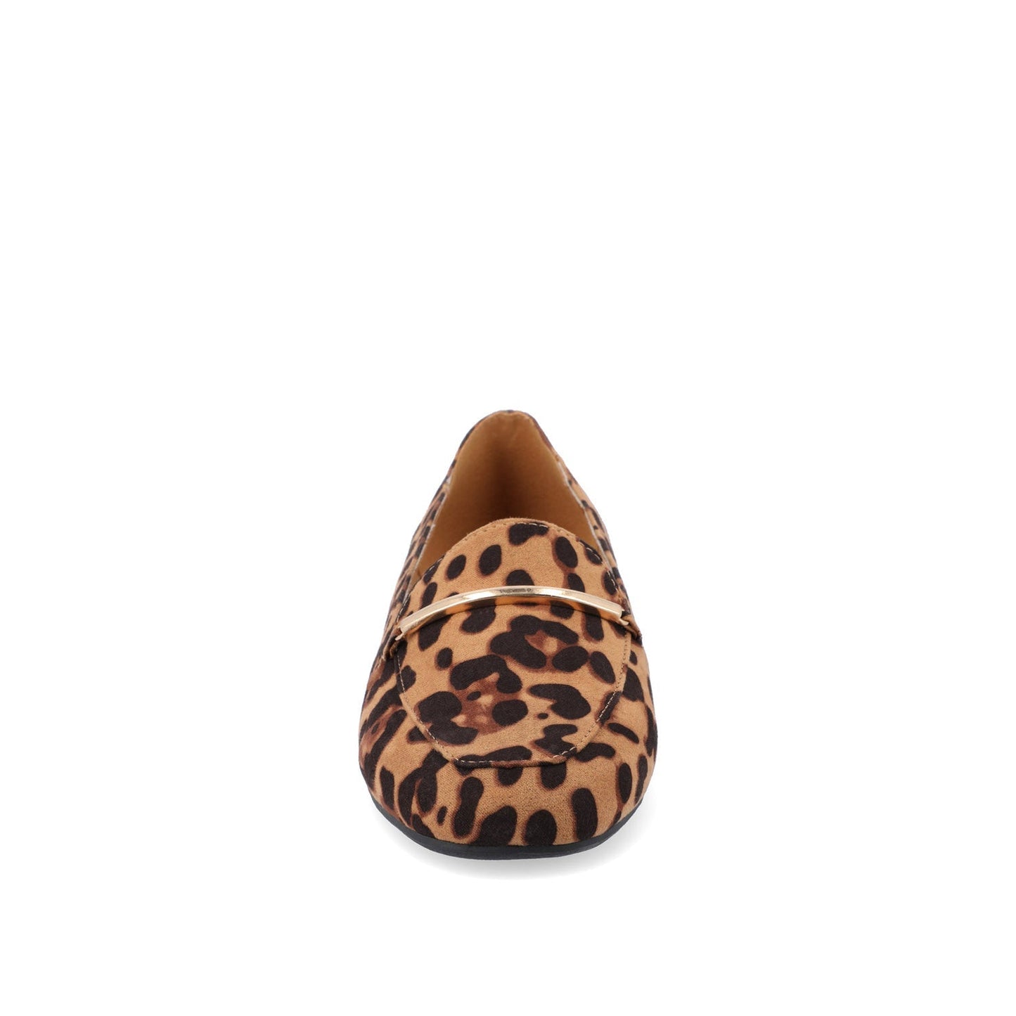 Journee WRENN LOAFER FLATS IN PRINT - Leopard Faux