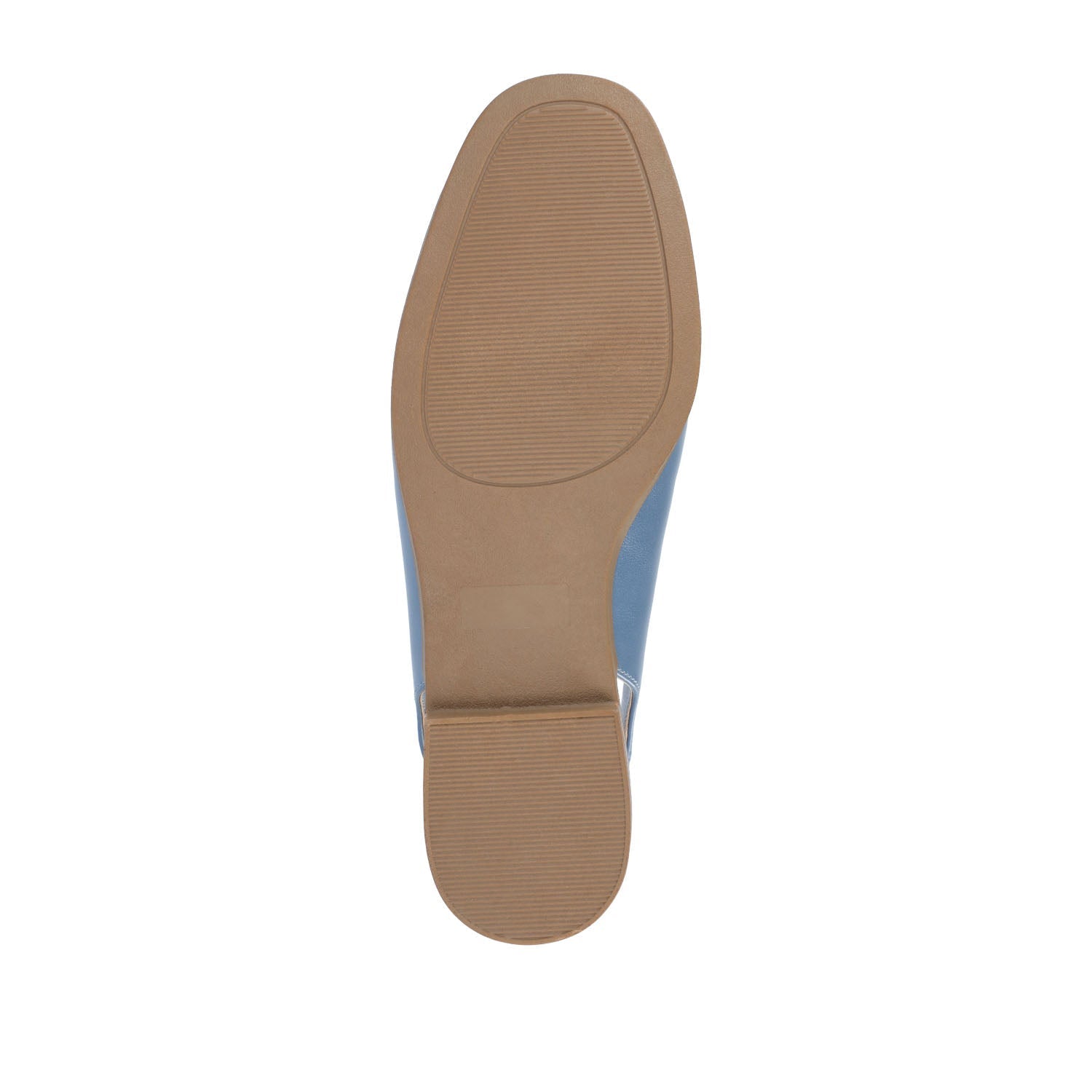 Journee LAINEY LOAFER FLATS IN VEGAN LEATHER - Blue