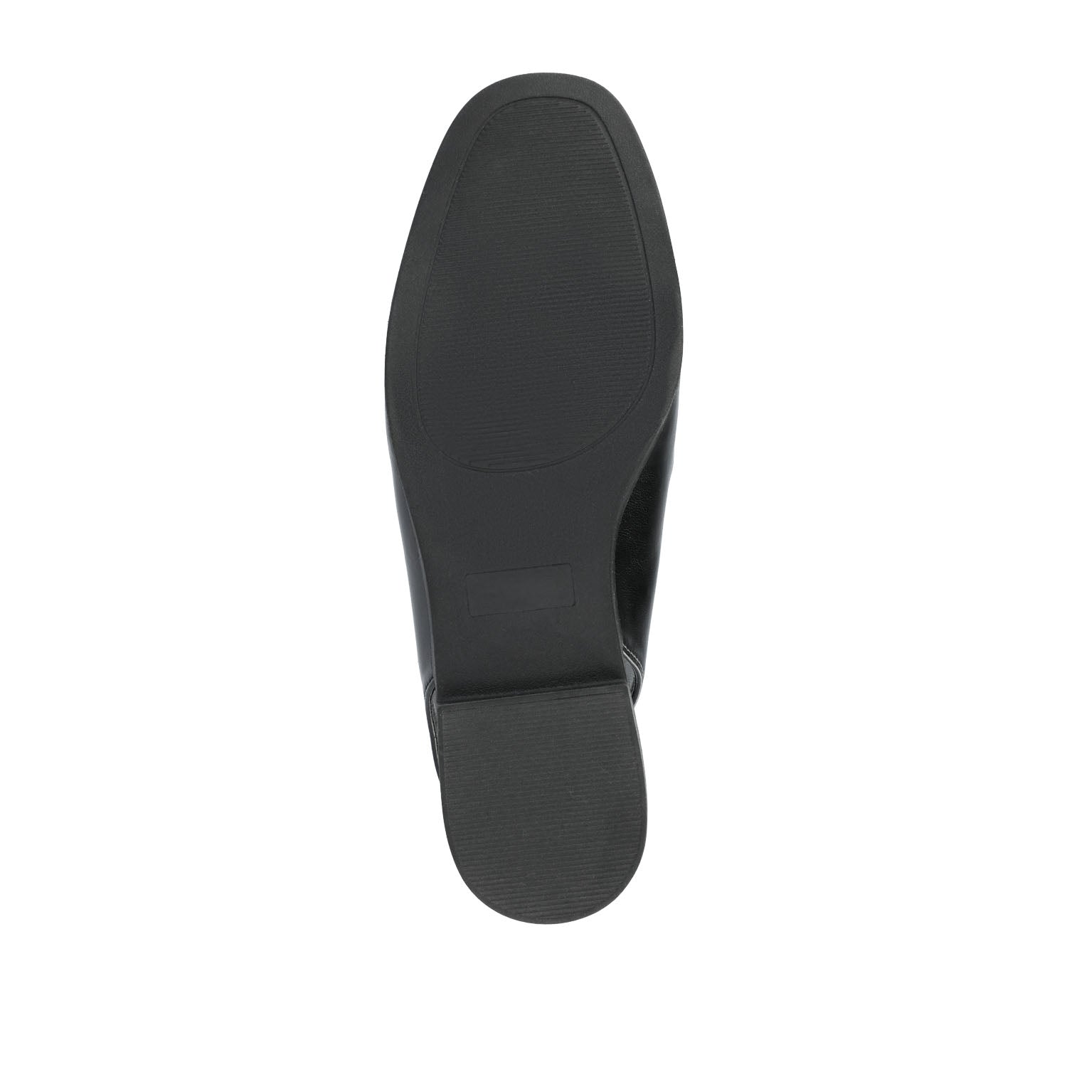 Journee LAINEY LOAFER FLATS IN VEGAN LEATHER - Black