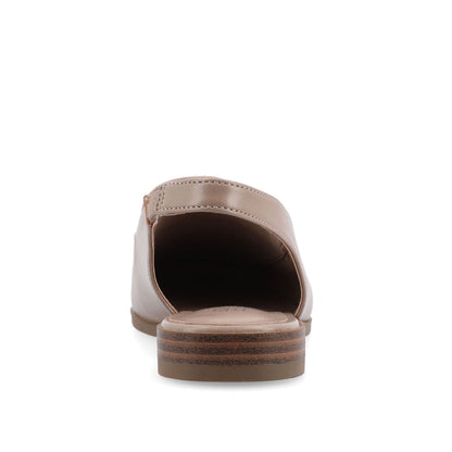 Journee LAINEY LOAFER FLATS IN VEGAN LEATHER - Taupe