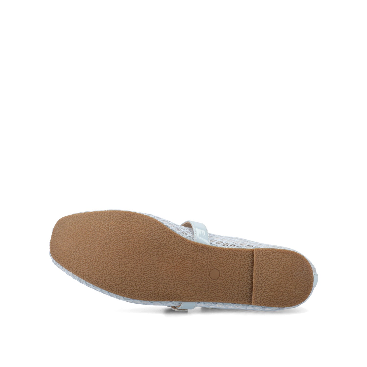 Journee CASHA MARY JANE FLATS IN MESH - Light Blue Mesh