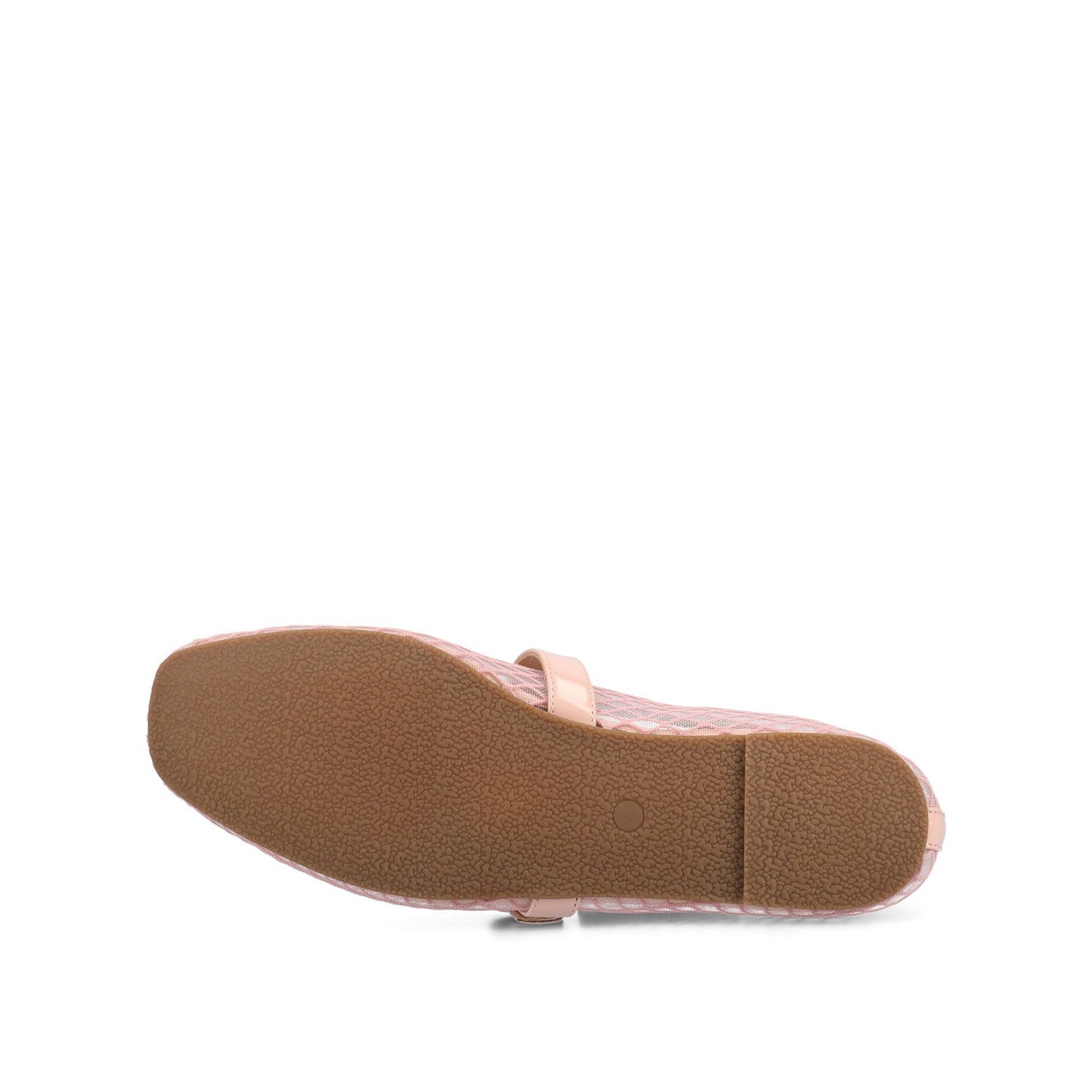 Journee CASHA MARY JANE FLATS IN MESH - Pink Mesh