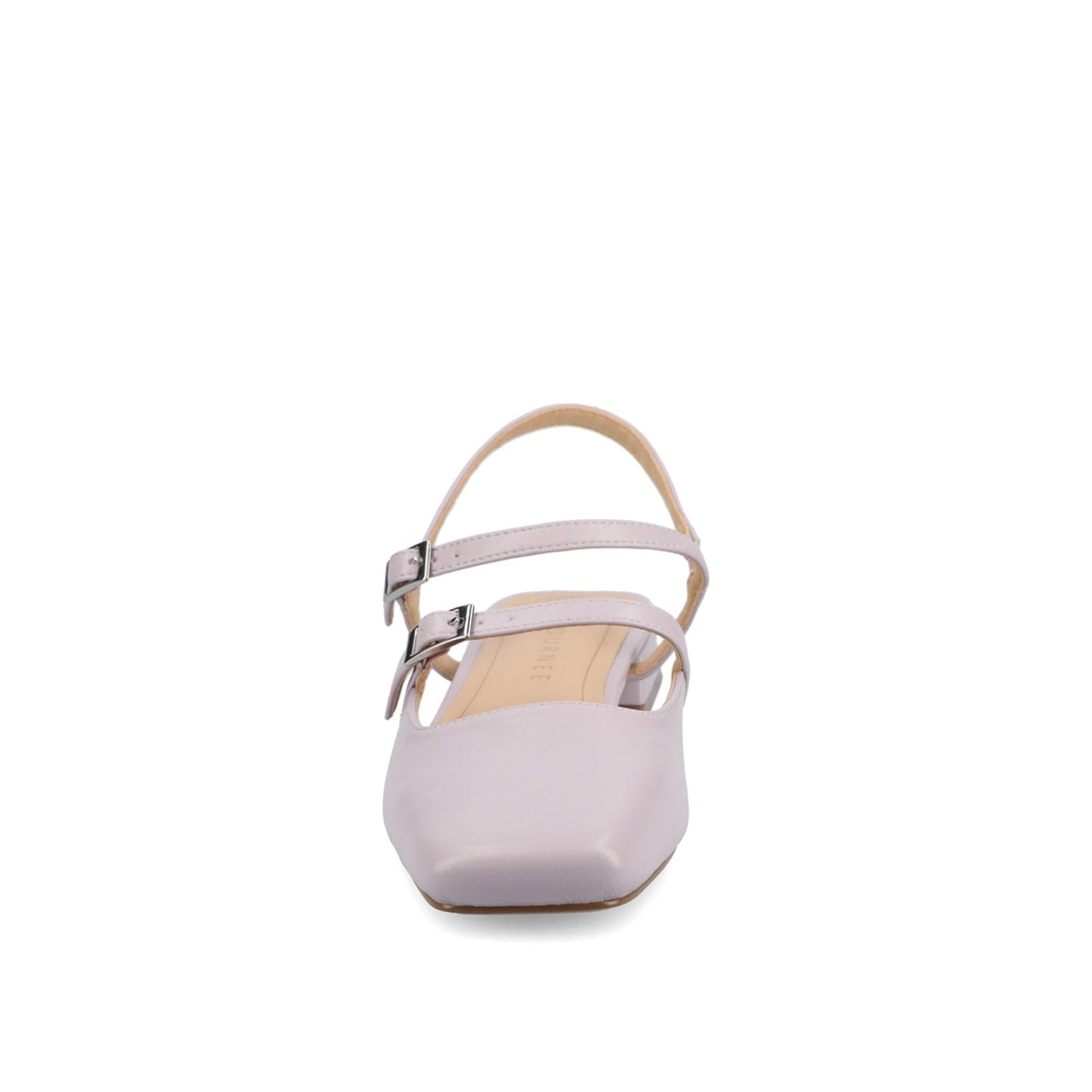 Journee GRETCHENN HEELED FLATS IN VEGAN LEATHER - Lilac PU