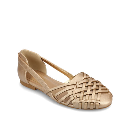 Journee Ekko Flat | Women's Woven Flat