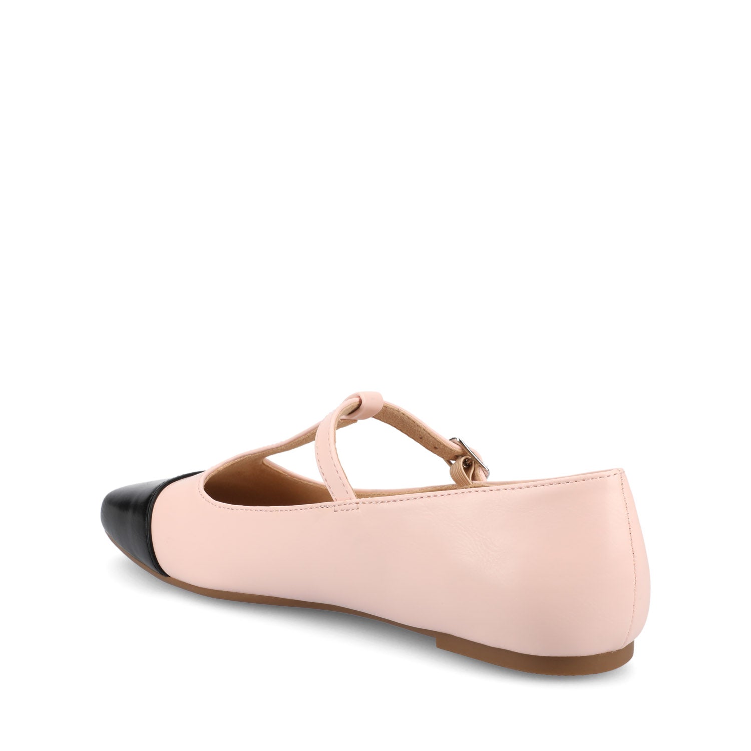 Journee THEAH T-STRAP BALLET FLATS - Pink