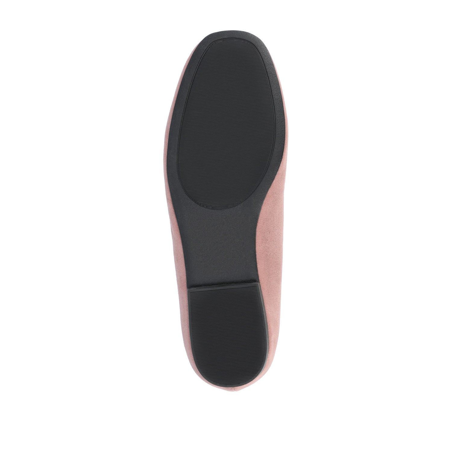 Journee WRENN LOAFER FLATS IN FAUX SUEDE - Rose Faux Suede