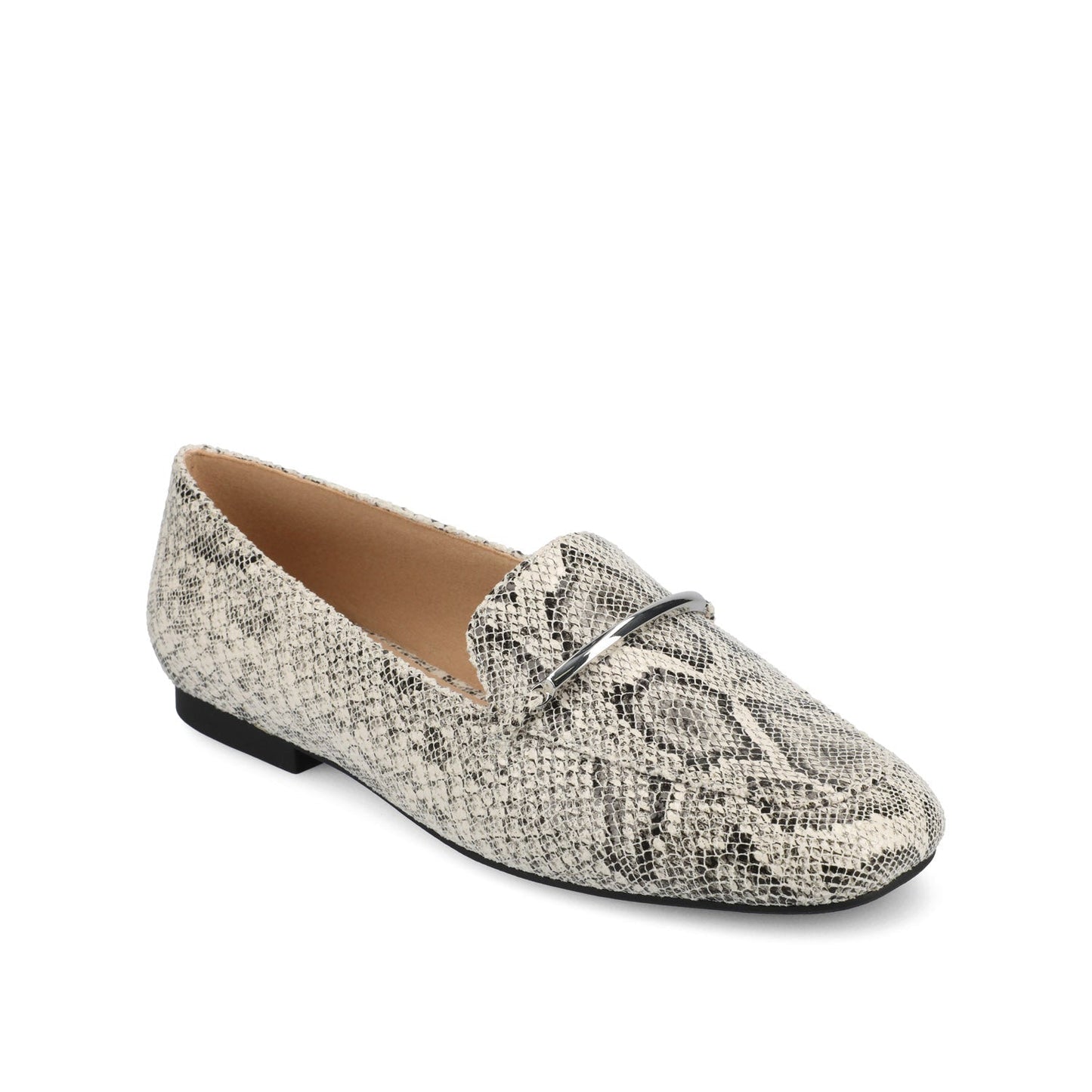 Journee WRENN LOAFER FLATS IN PRINT - Snake