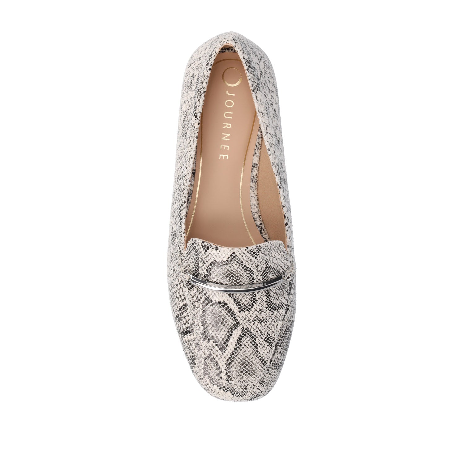 Journee WRENN LOAFER FLATS IN PRINT - Snake
