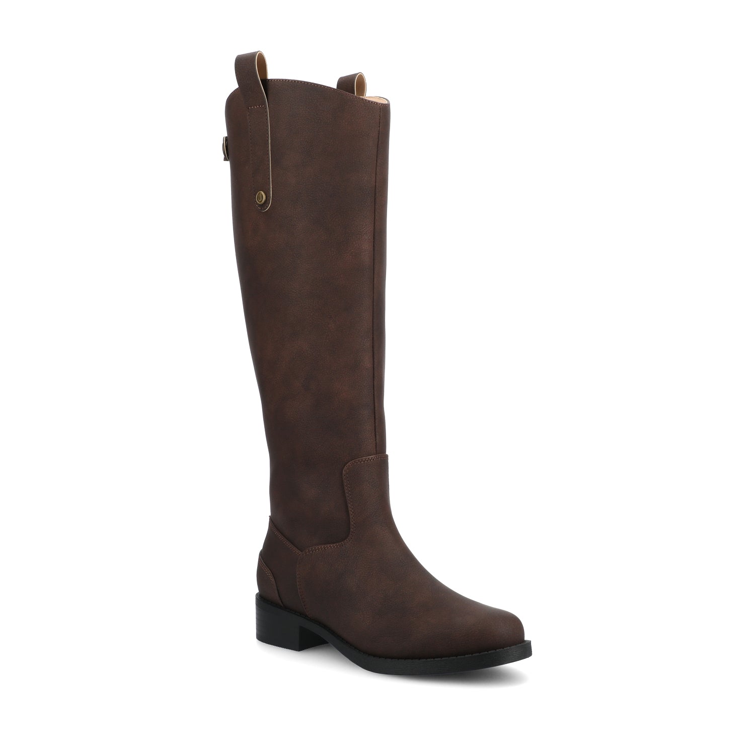 Journee GEMA KNEE HIGH RIDING BOOTS - Vintage Chocolate