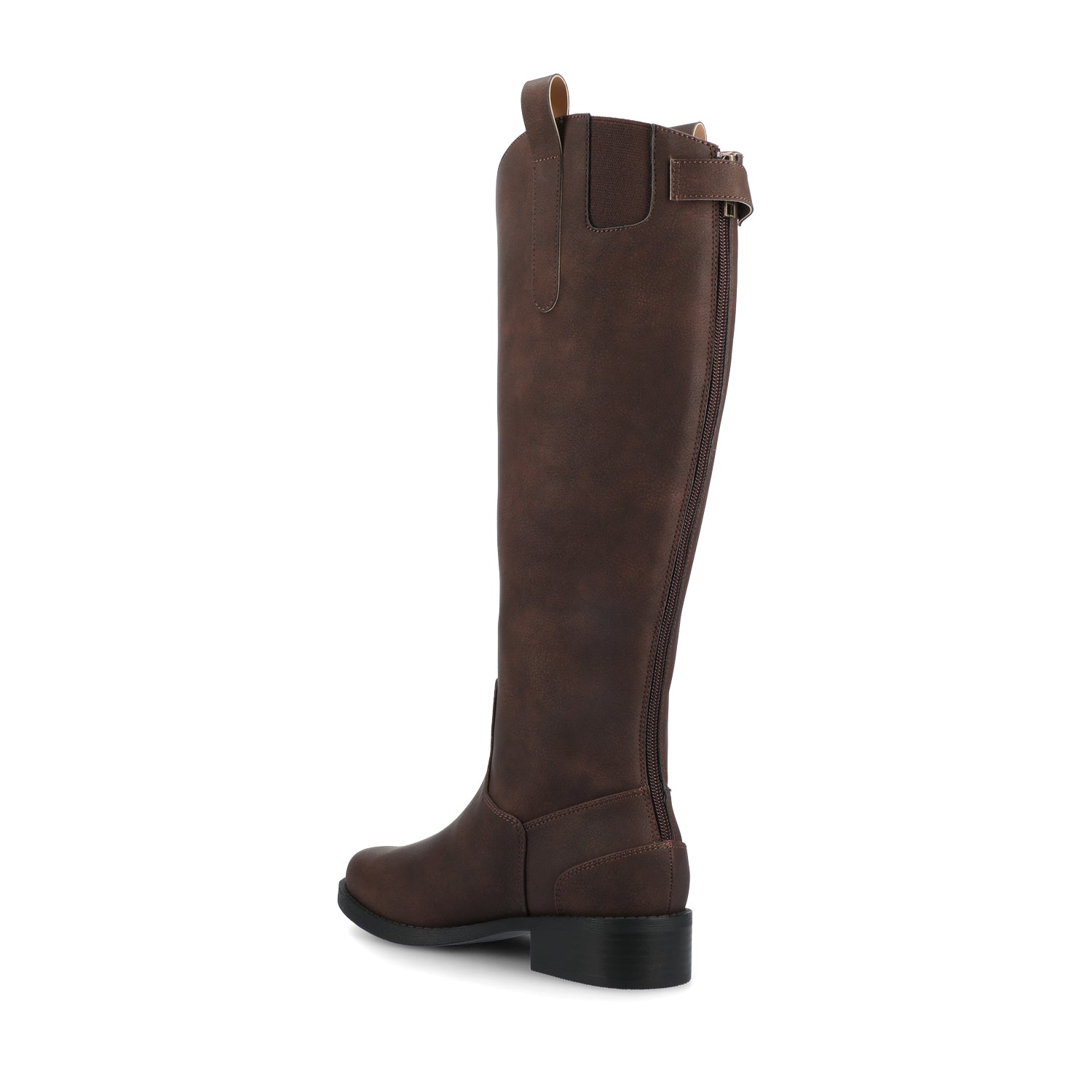 Journee GEMA KNEE HIGH RIDING BOOTS - Vintage Chocolate