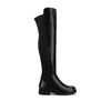 MORRIGAN STRETCH OVER-THE-KNEE BOOTS-Black