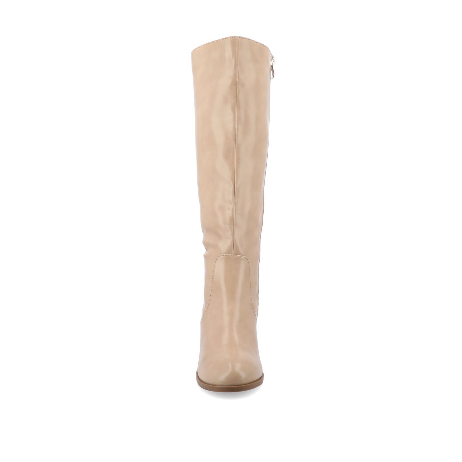 Journee ROMILLY KNEE HIGH BOOTS IN VEGAN LEATHER - Tan