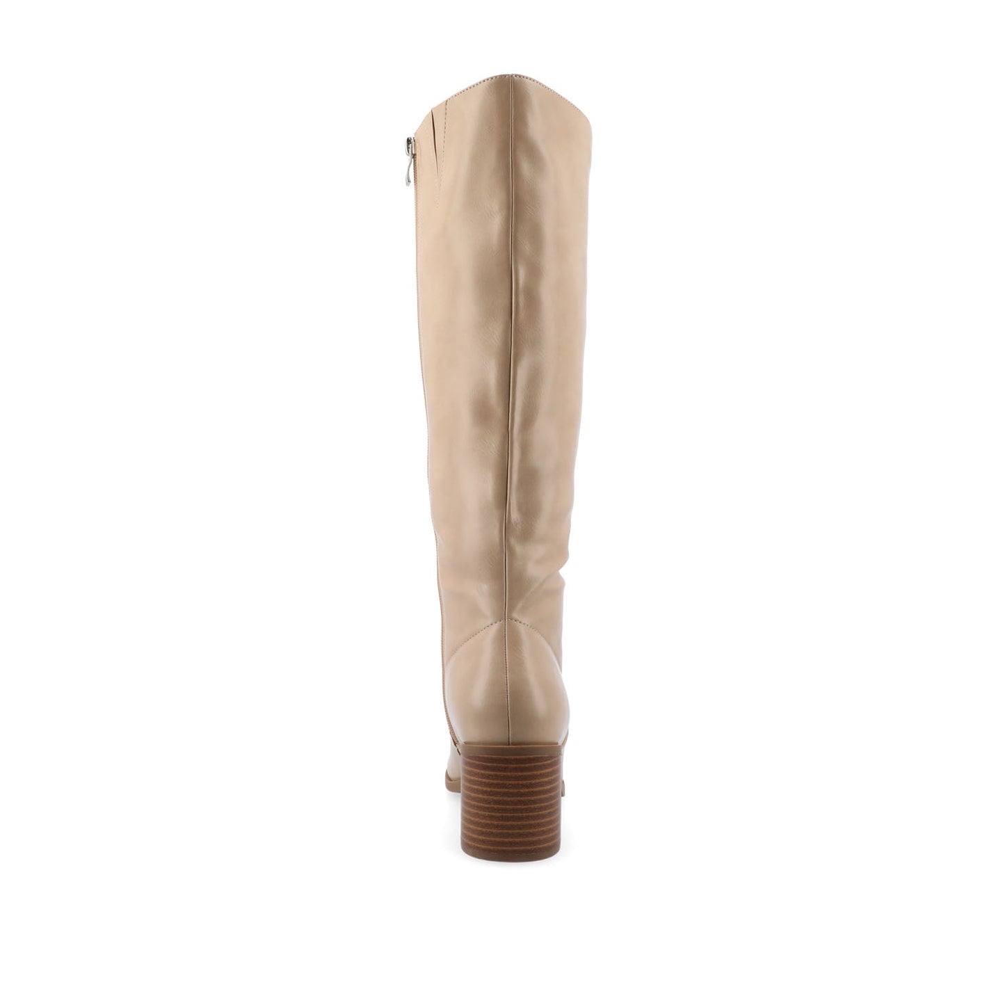 Journee ROMILLY KNEE HIGH BOOTS IN VEGAN LEATHER - Tan