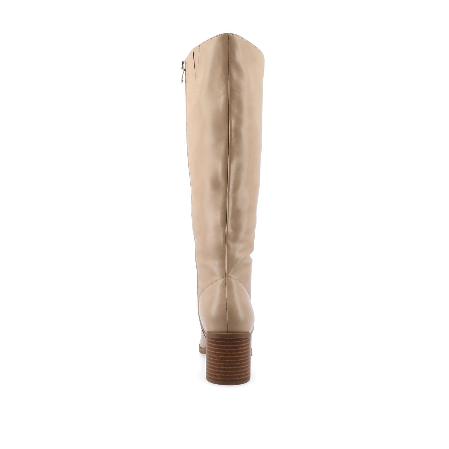 Journee ROMILLY KNEE HIGH BOOTS IN VEGAN LEATHER - Tan