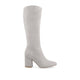 Grey Faux Suede