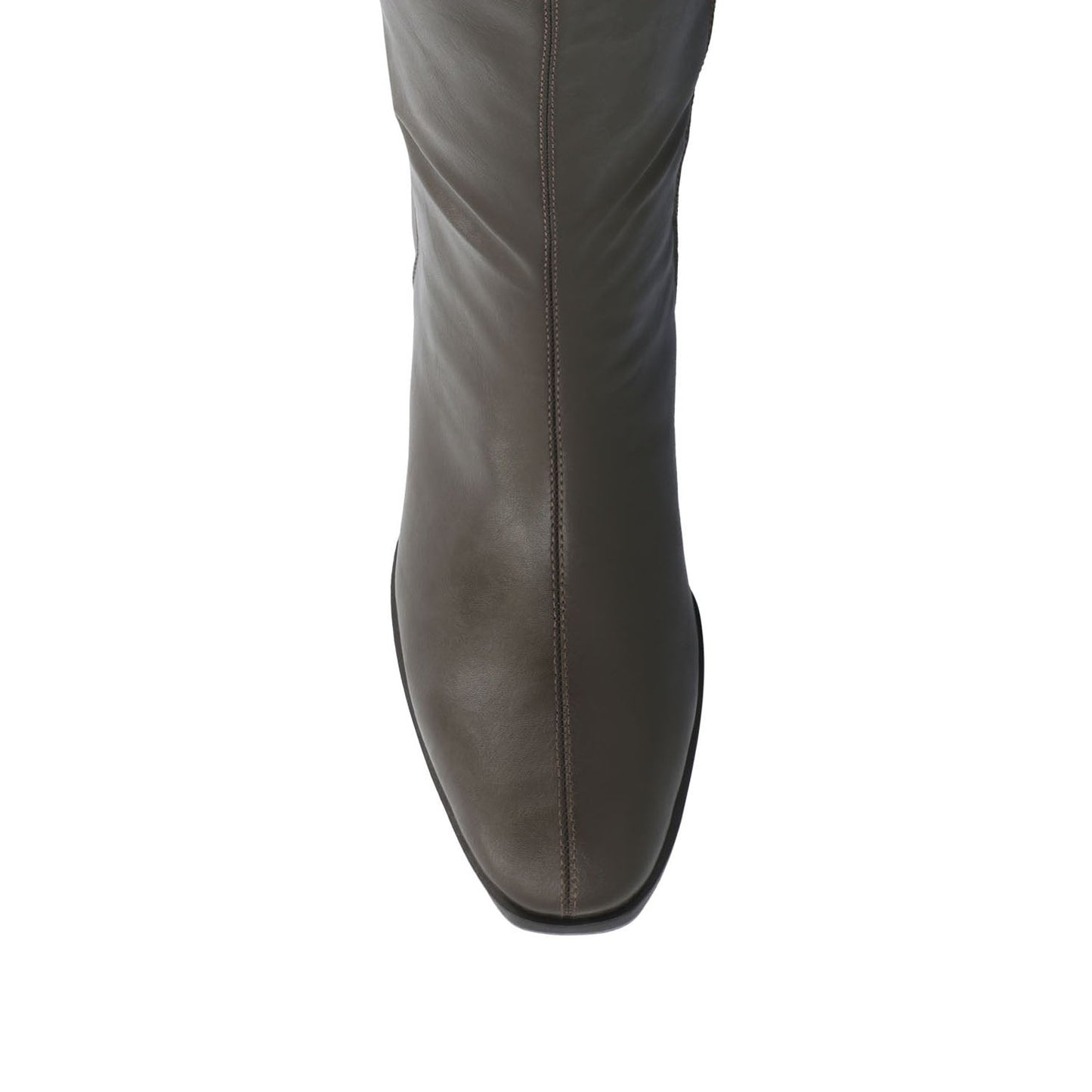 Journee DEVRI KNEE HIGH BOOTS IN VEGAN LEATHER - Olive