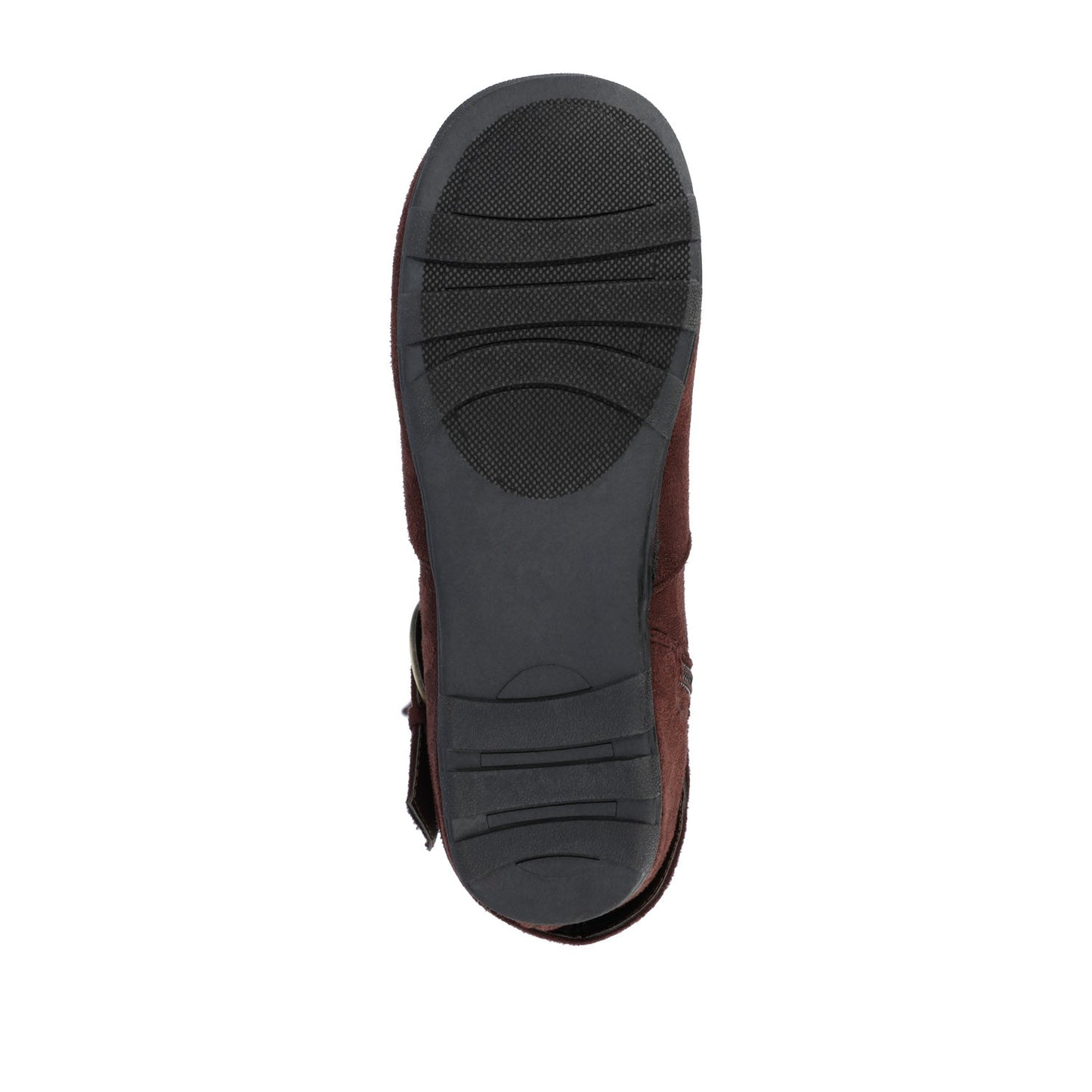 Journee JESTER KNEE HIGH BOOTS IN FAUX SUEDE - Brown Faux Suede