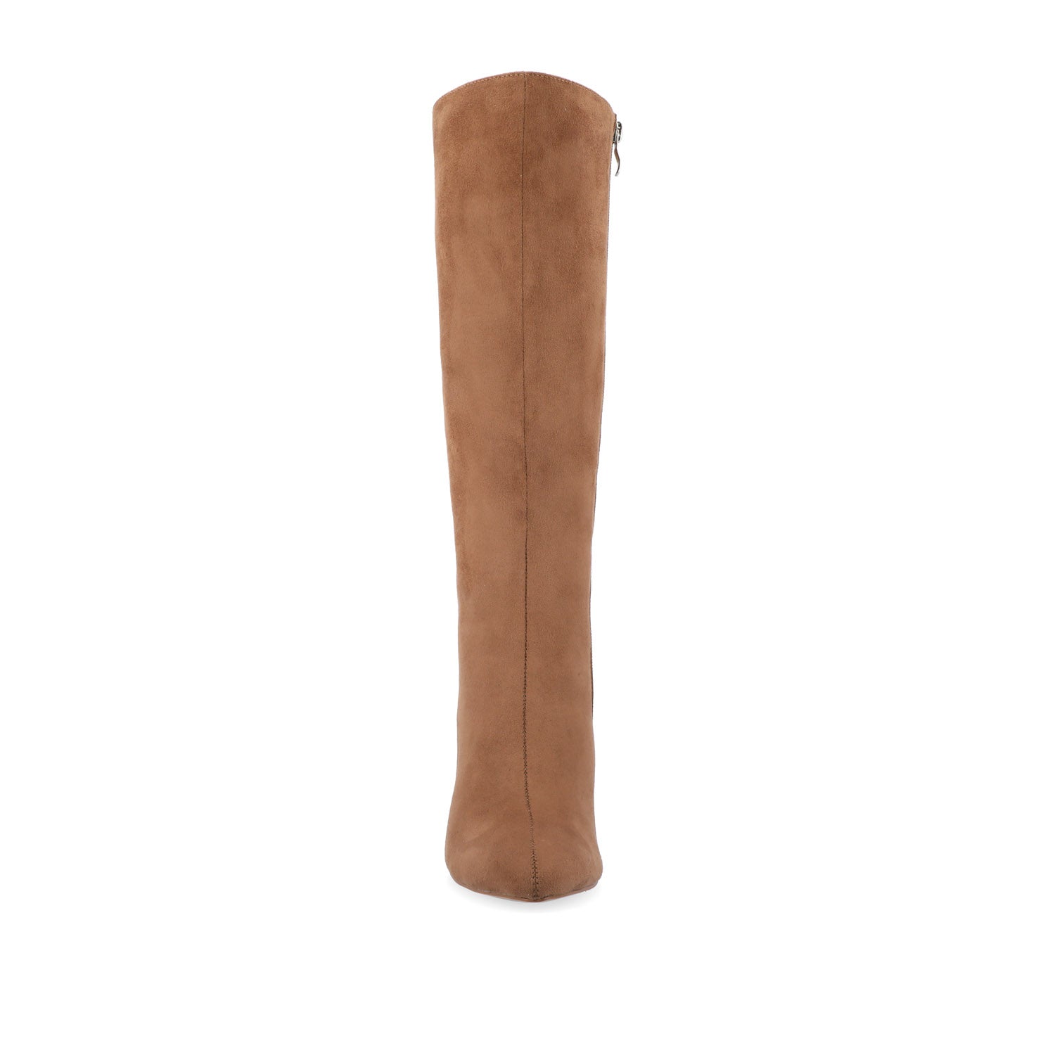 Journee AMEYLIA KNEE-HIGH BOOTS - Tan Faux Suede