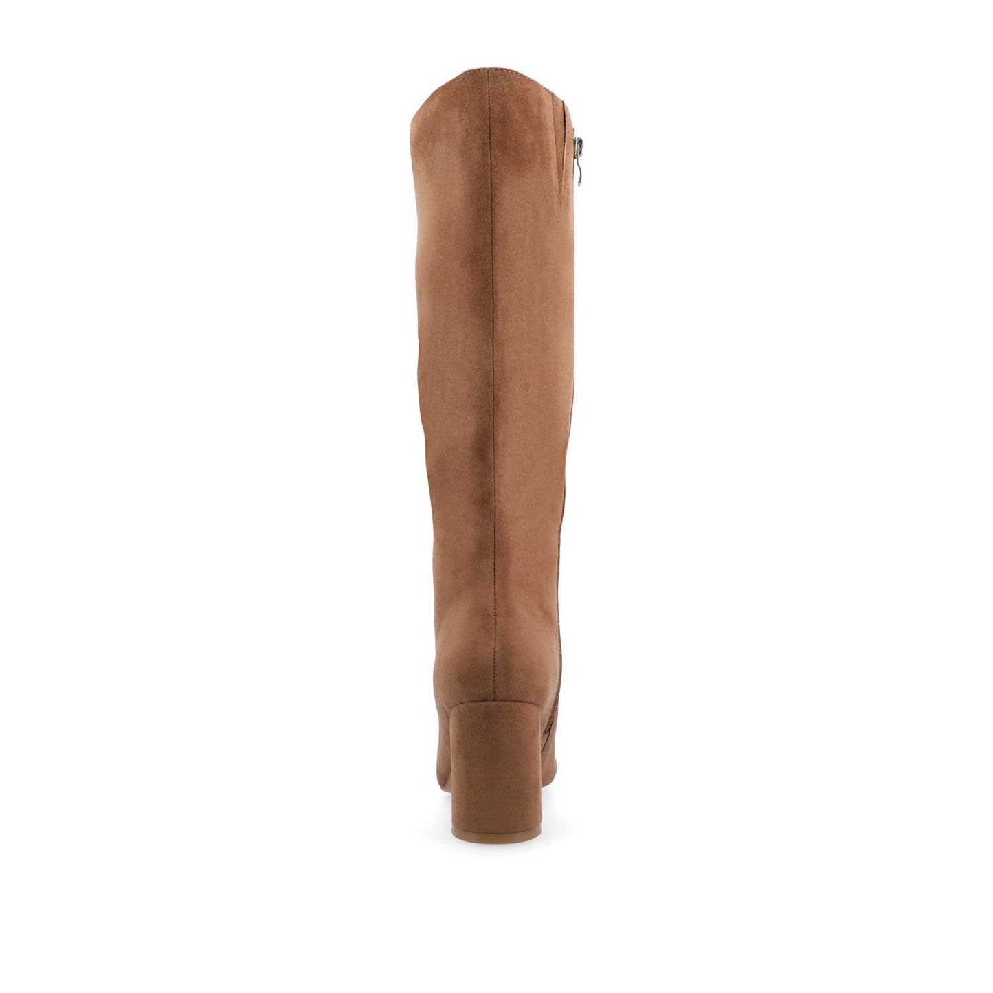 Journee AMEYLIA KNEE-HIGH BOOTS - Tan Faux Suede