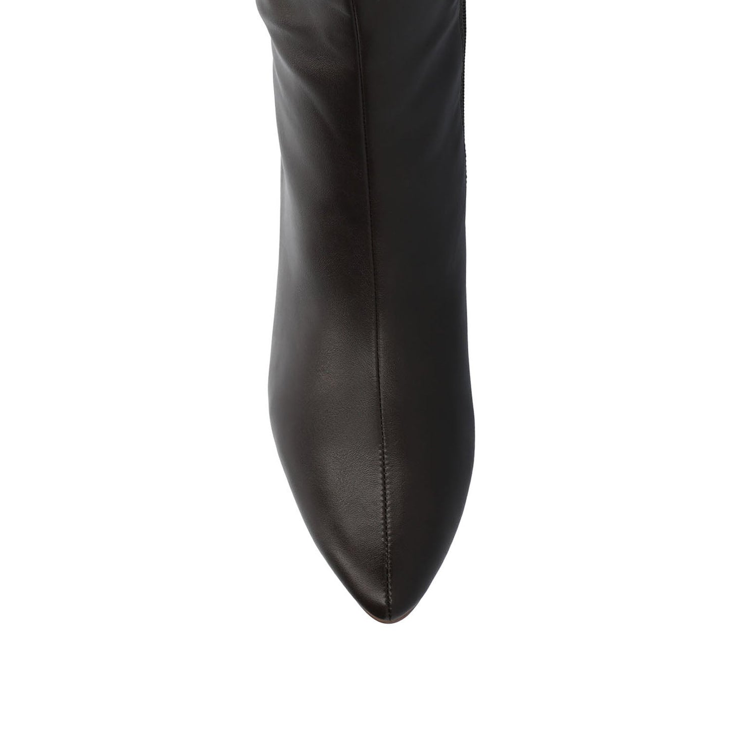 Journee AMEYLIA VEGAN LEATHER KNEE-HIGH BOOTS - Brown PU