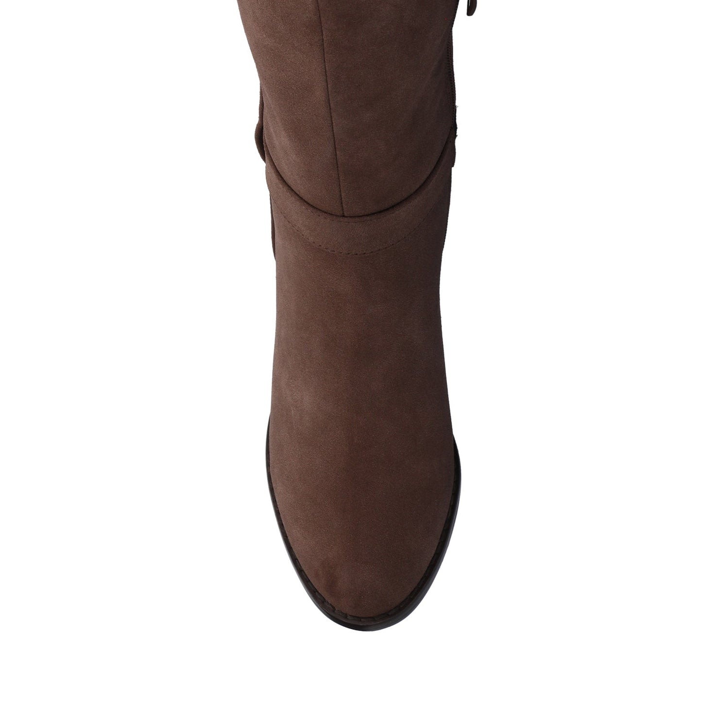 Journee ALYZA OVER THE KNEE BOOTS - Chocolate
