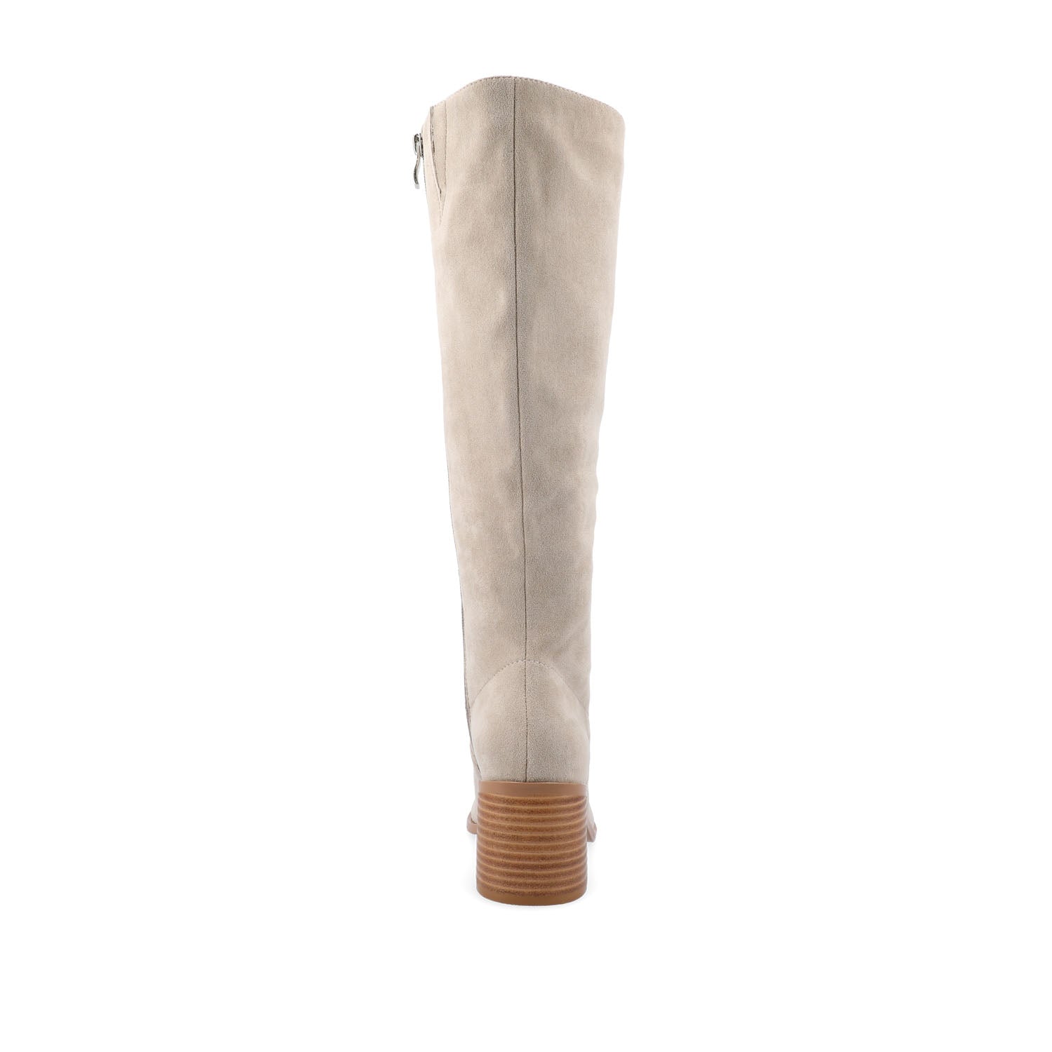 Journee ROMILLY KNEE HIGH BOOTS IN VEGAN LEATHER - Stone