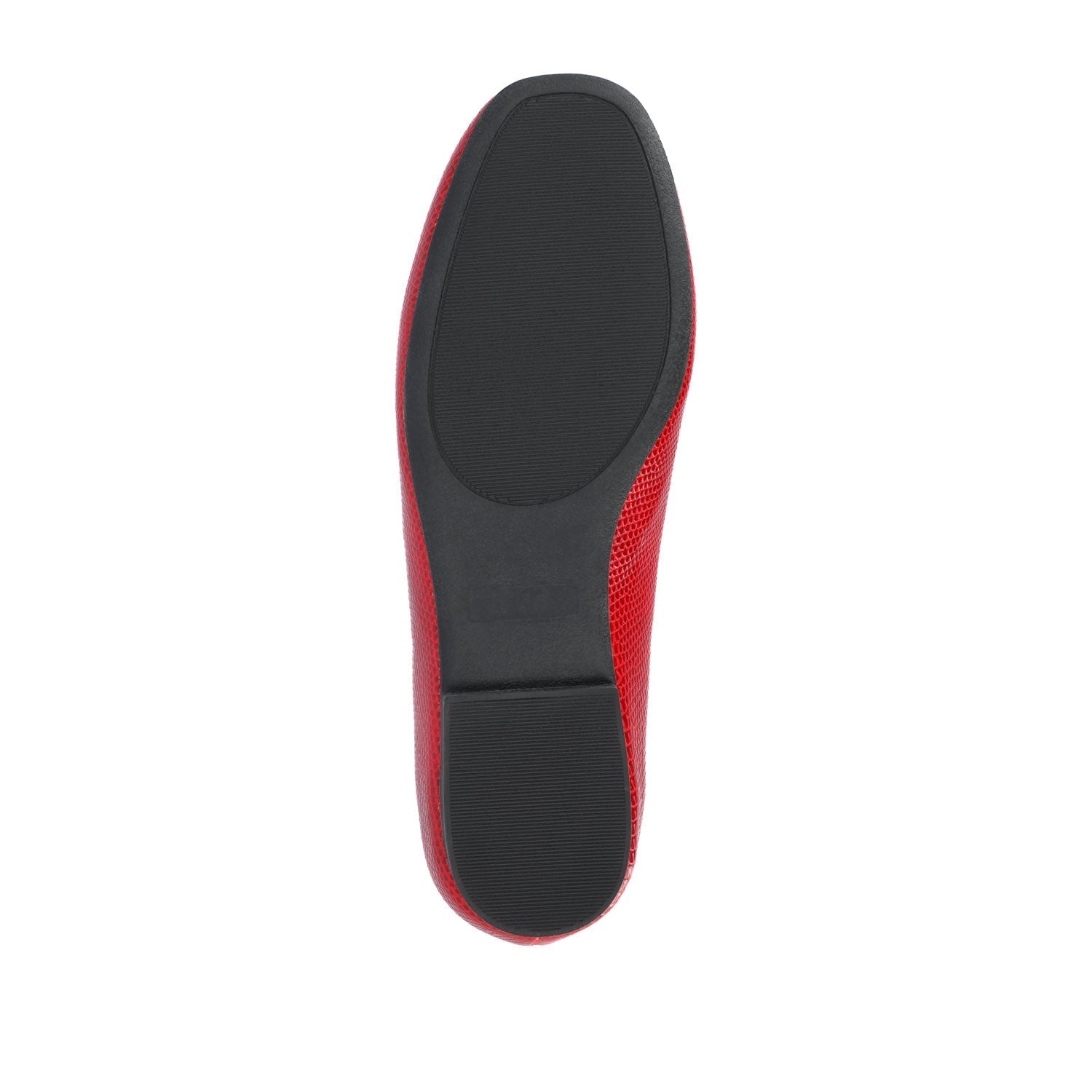 Journee WRENN PRINTED LOAFER FLATS IN WIDE - Red Lizard