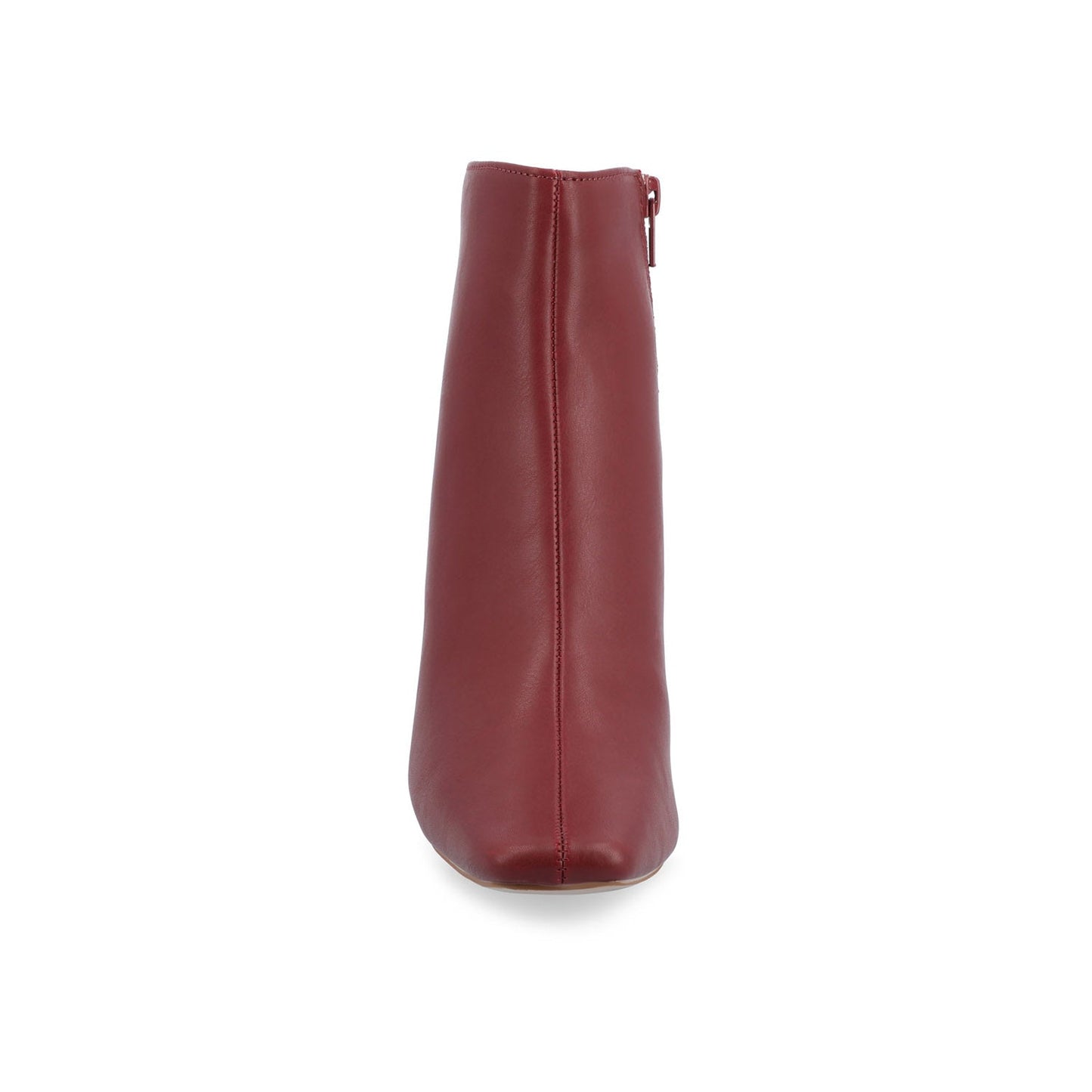 Journee HAYLINN VEGAN LEATHER BOOTIES IN WIDE - Brick PU