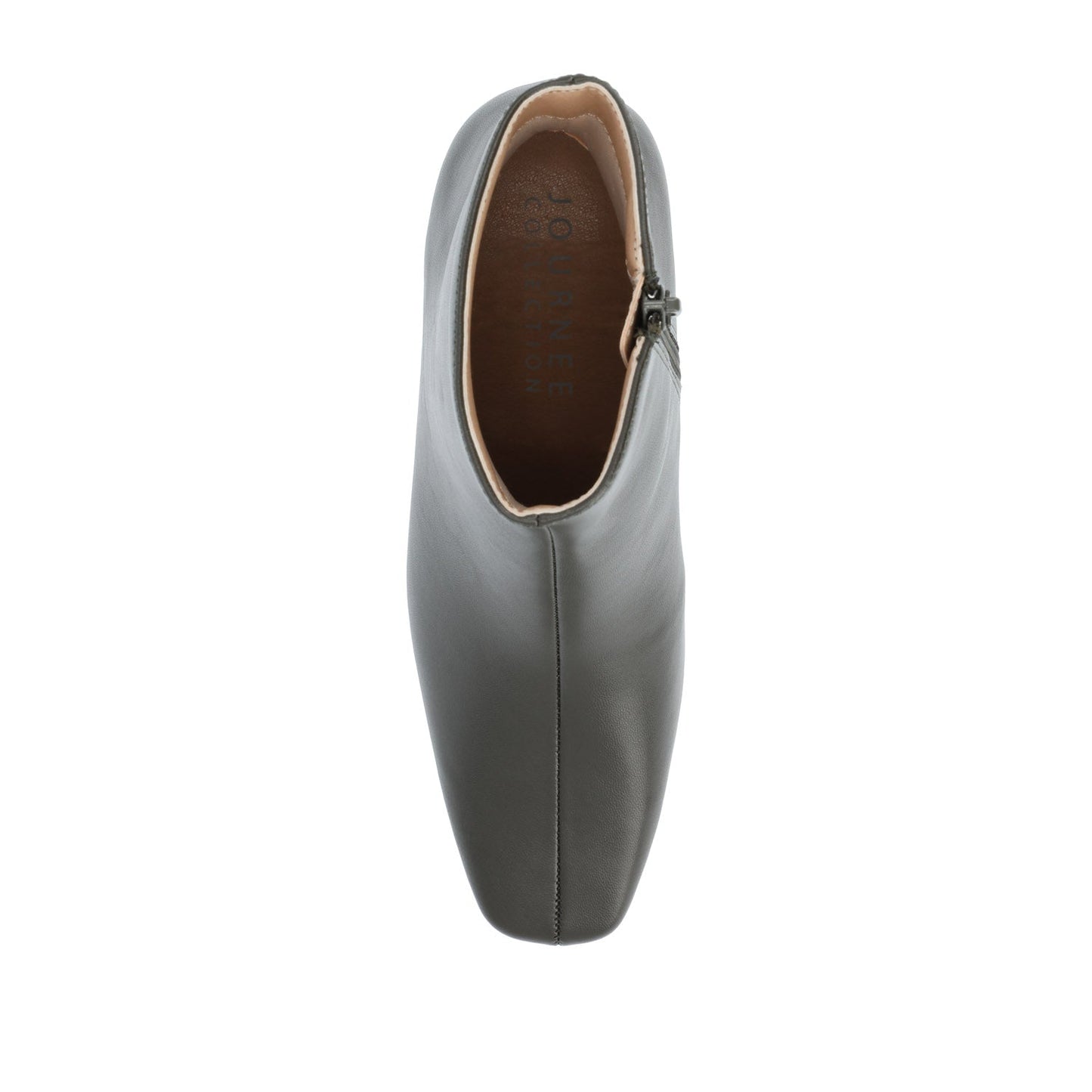 Journee HAYLINN VEGAN LEATHER BOOTIES IN WIDE - Green PU