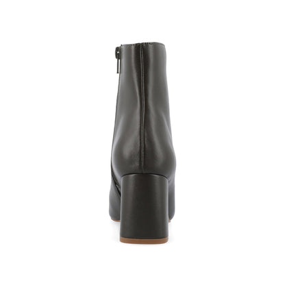 Journee HAYLINN VEGAN LEATHER BOOTIES IN WIDE - Green PU