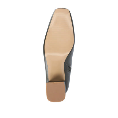 Journee HAYLINN VEGAN LEATHER BOOTIES IN WIDE - Green PU