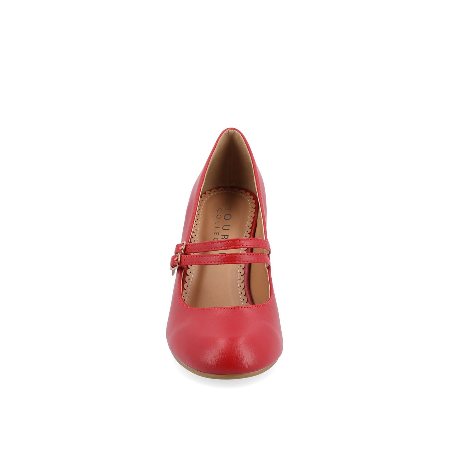 Journee WINDY STATMENT MARY JANE PUMP HEELS IN WIDE - Red