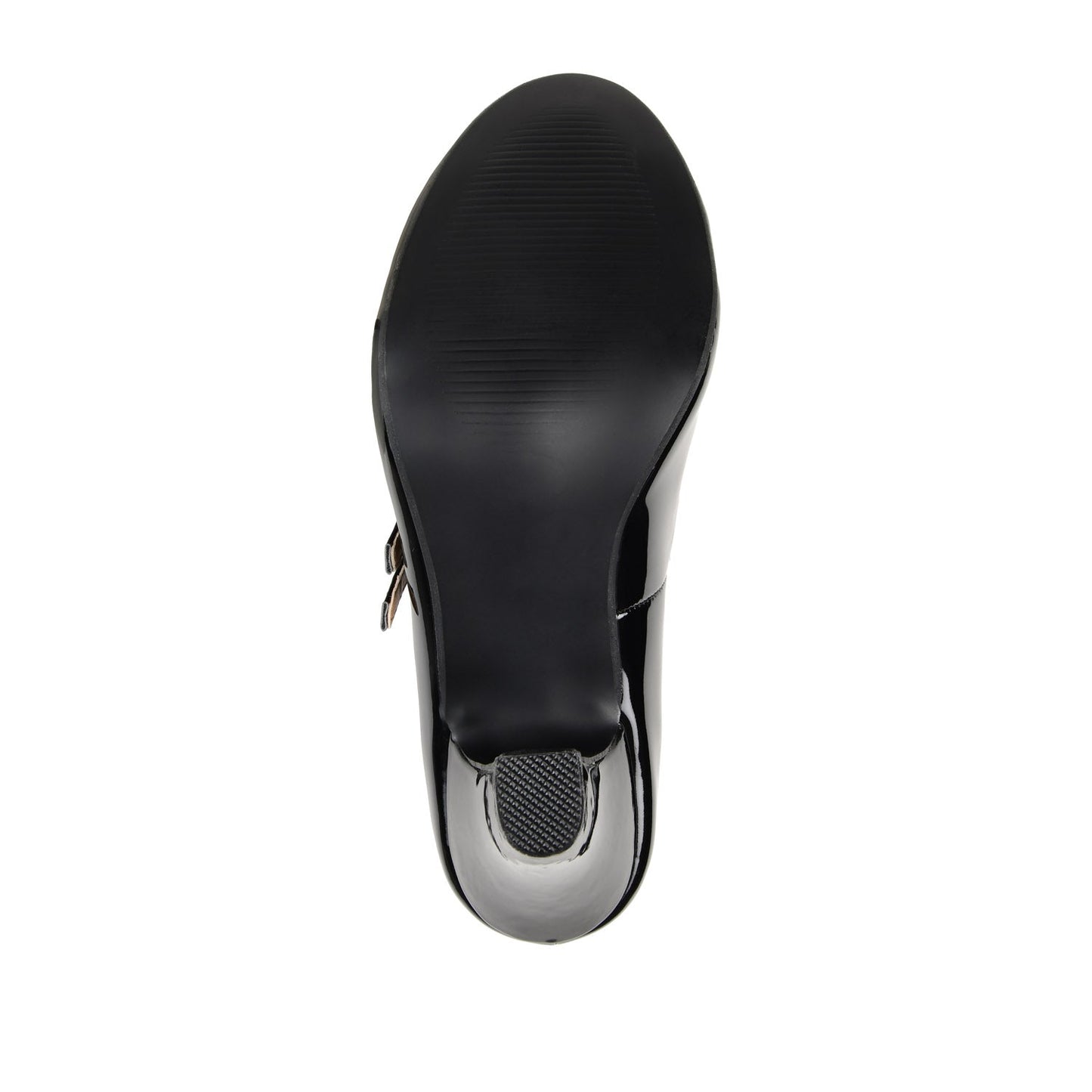 Journee WINDY STATMENT MARY JANE PUMP HEELS IN WIDE - Patent/Black