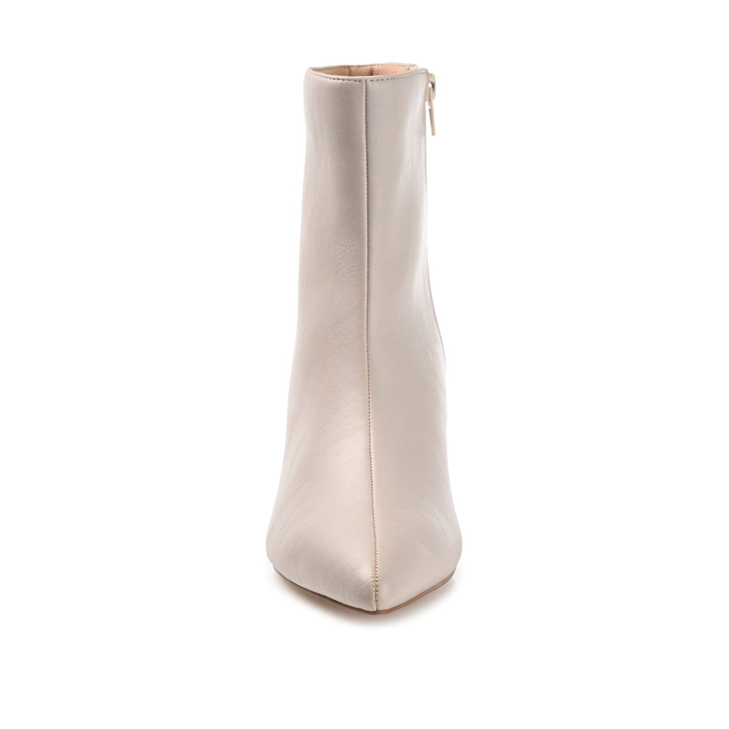 Journee ARELY POINTED TOE BOOTIES IN WIDE - Stone PU