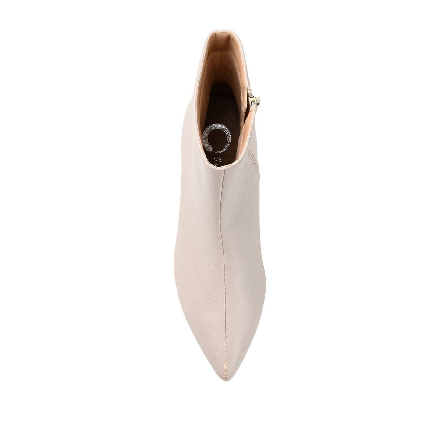 Journee ARELY POINTED TOE BOOTIES IN WIDE - Stone PU