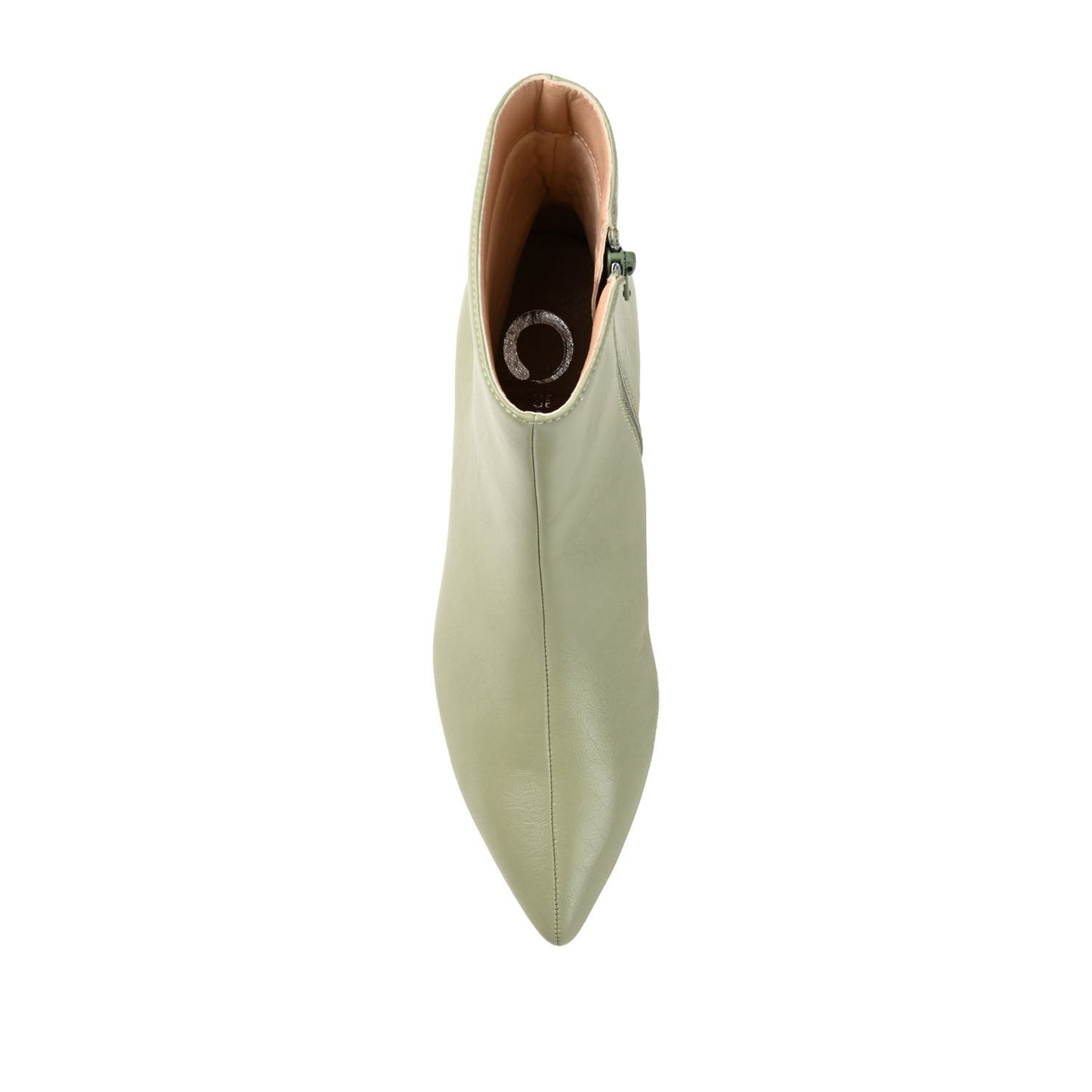 Journee ARELY POINTED TOE BOOTIES IN WIDE - Green PU