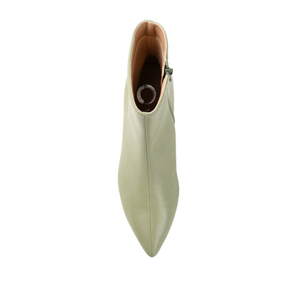 Journee ARELY POINTED TOE BOOTIES IN WIDE - Green PU